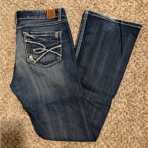 BKE dark wash bootcut jeans size 31x33.5 Madison